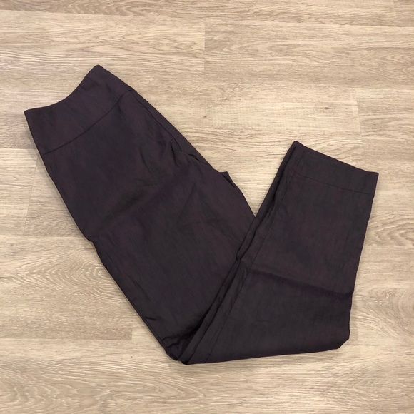 Sarah Pacini Pants - Sarah Pacini Linen Straight Leg Pants Size 0